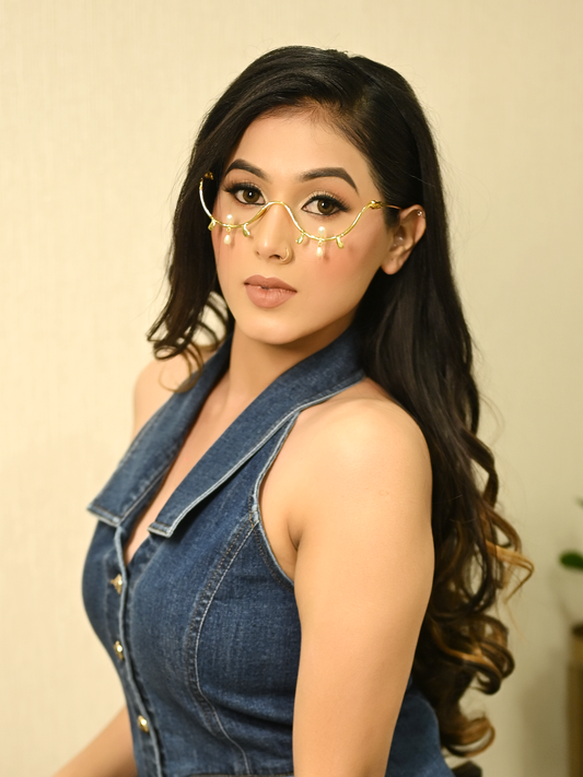 Brielle Handmade Metal Goggle Frame