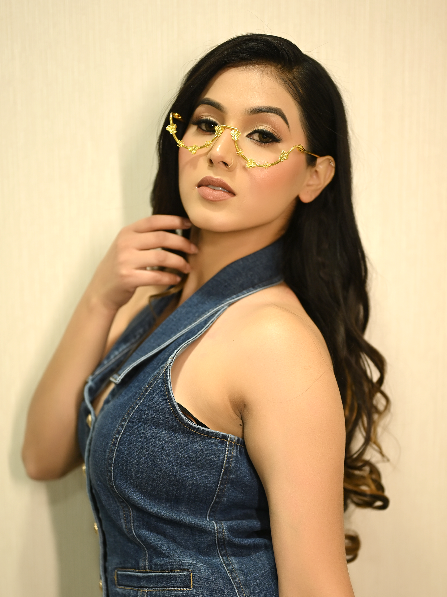 Emily Handmade Metal Goggle Frame