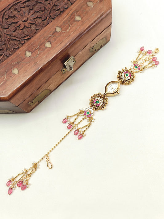 Vanessa's Paachi Kundan Watch