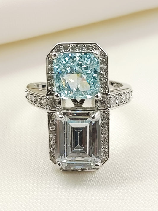 Anjum Firozi American Diamond Finger Ring