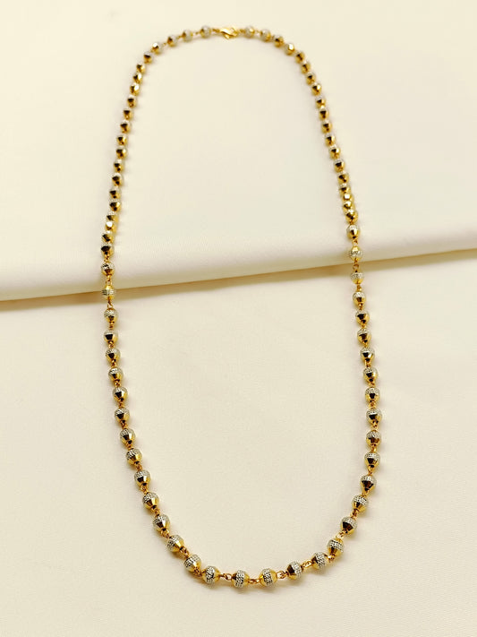 Akshar Two Tone Men's Chain