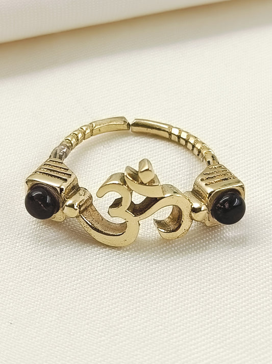 Kasav Brown Men's Finger Ring