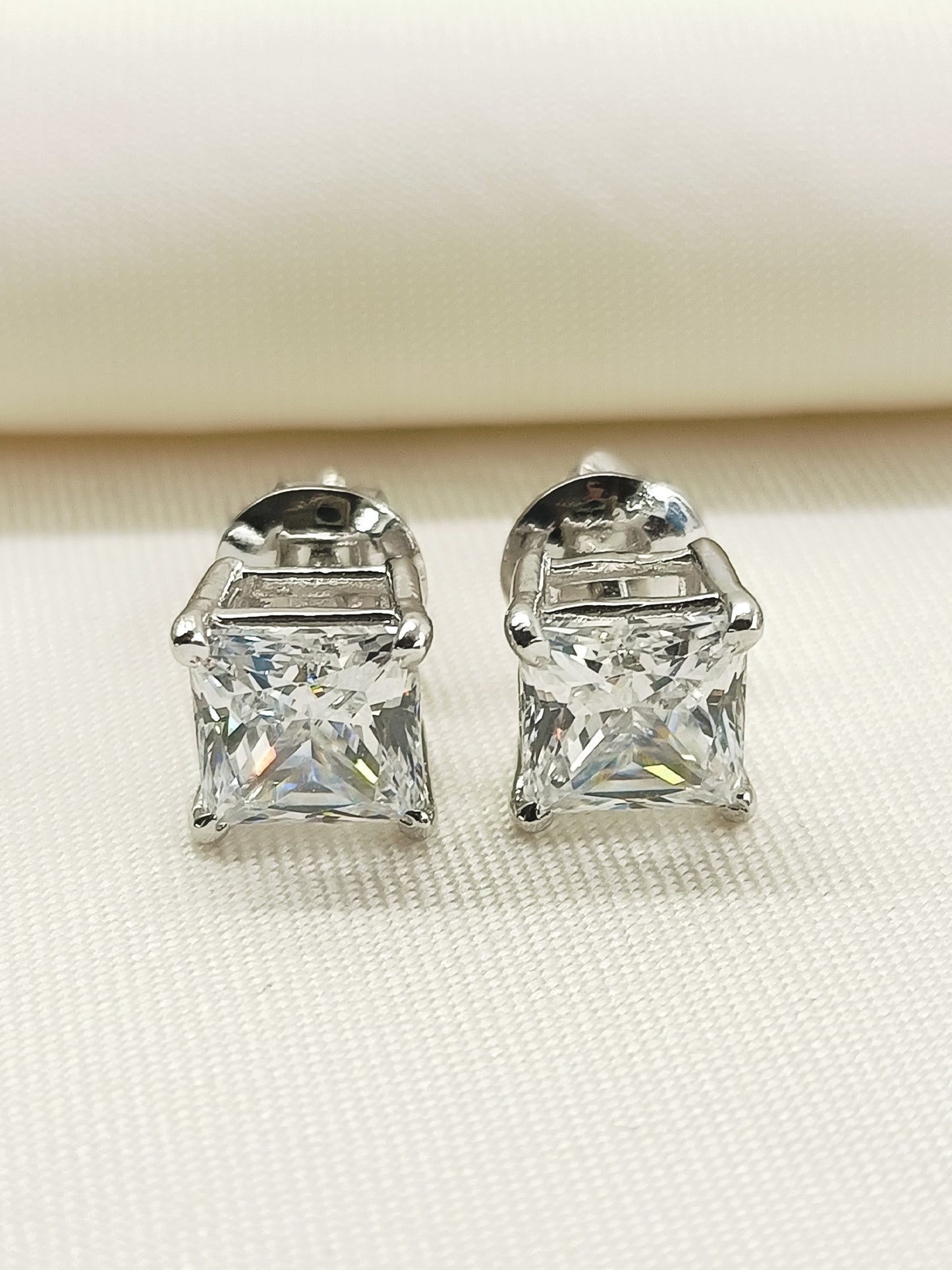 Anshika 92.5 Silver Swarovski Stone Tops