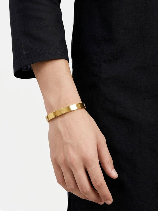 Arjan Golden Men's Bracelet