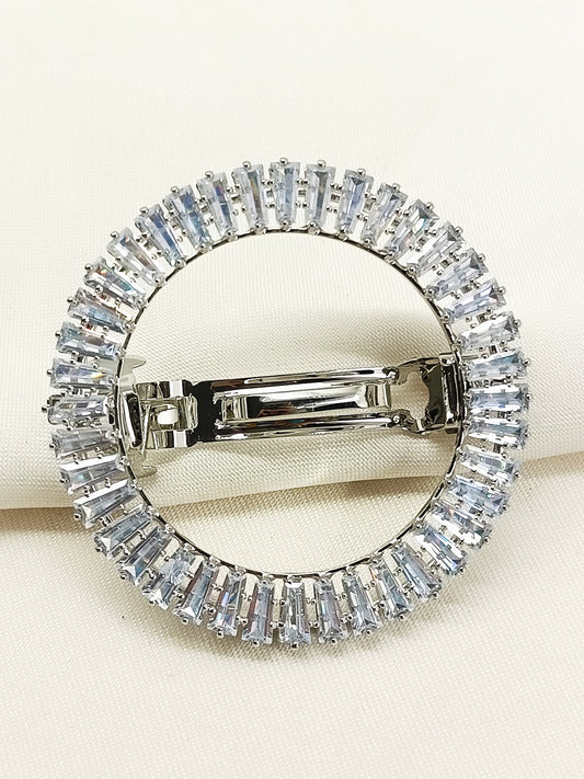 Sahiya Silver Hair Brooch