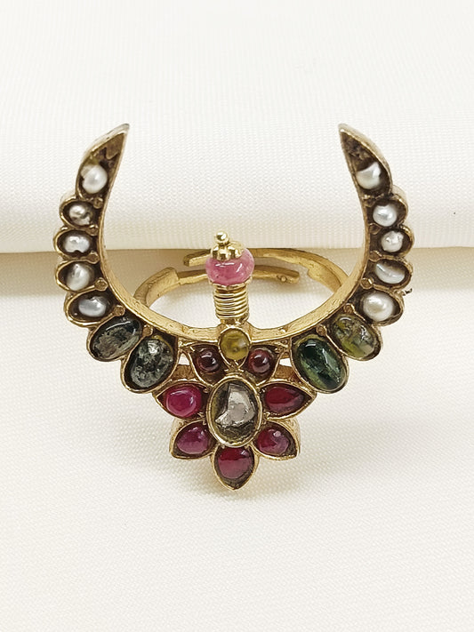 Araceli Ruby 92.5 Silver Finger Ring