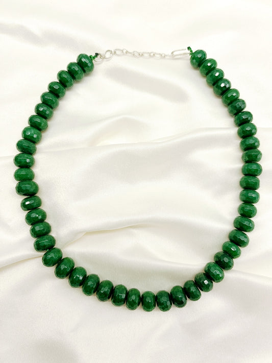 Charlie Green Beads Neckpiece