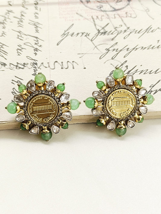 Damayanti 92.5 Silver Moissonite Tops