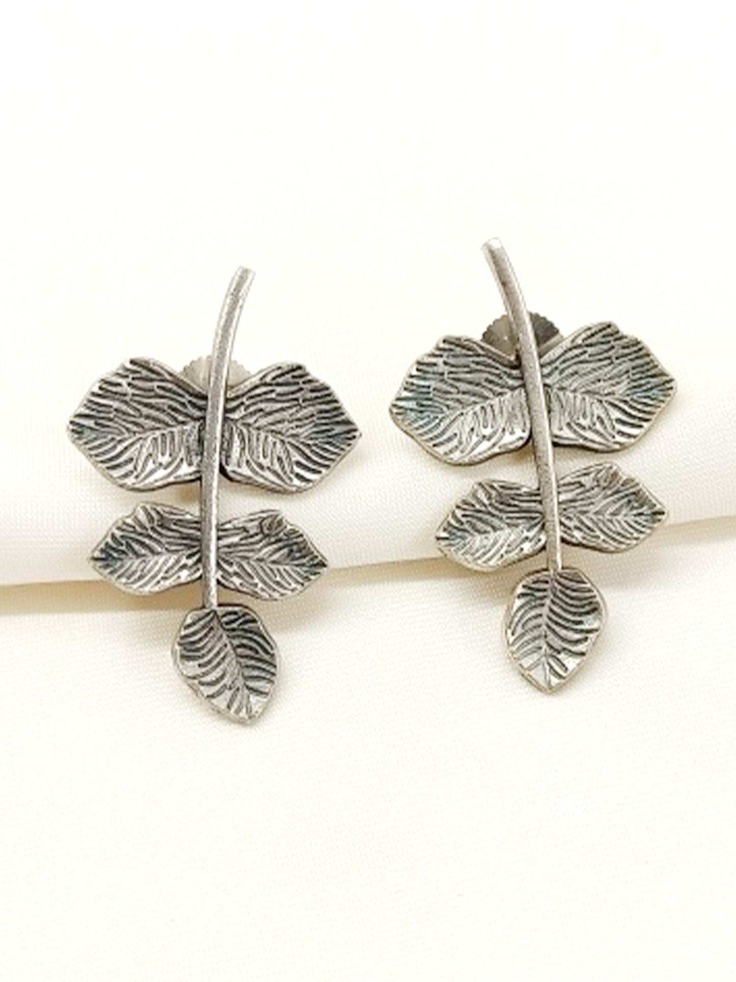 Charu Plain Oxidized Tops