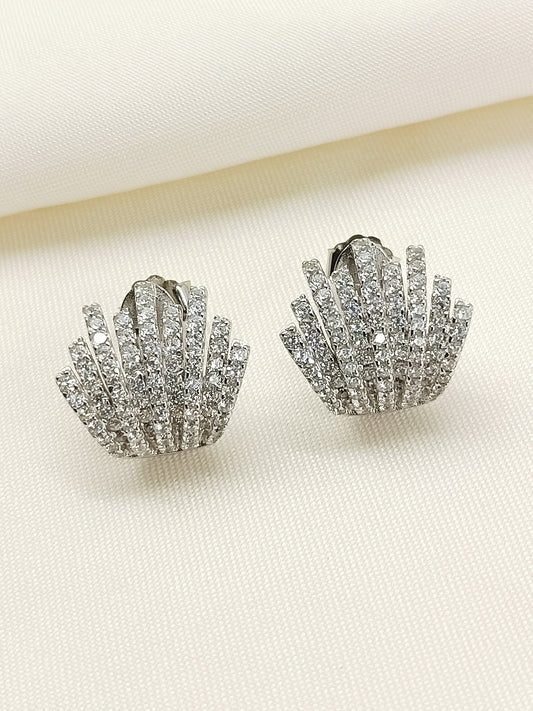 Ocean 92.5 Silver Swarovski Stone Tops