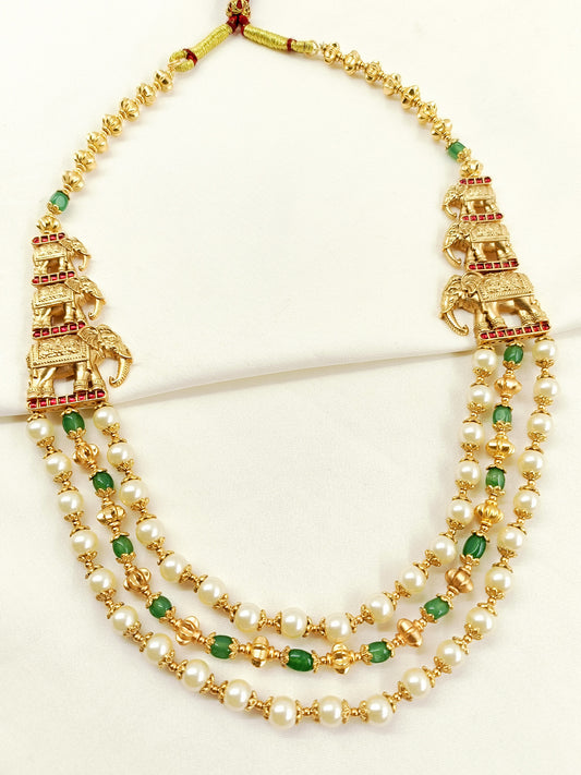 Ahaan R&G Groom Antique Neckpiece