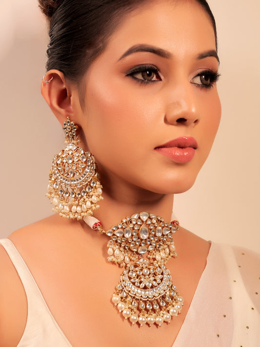 Zoya Bridal Pachi Kundan Set