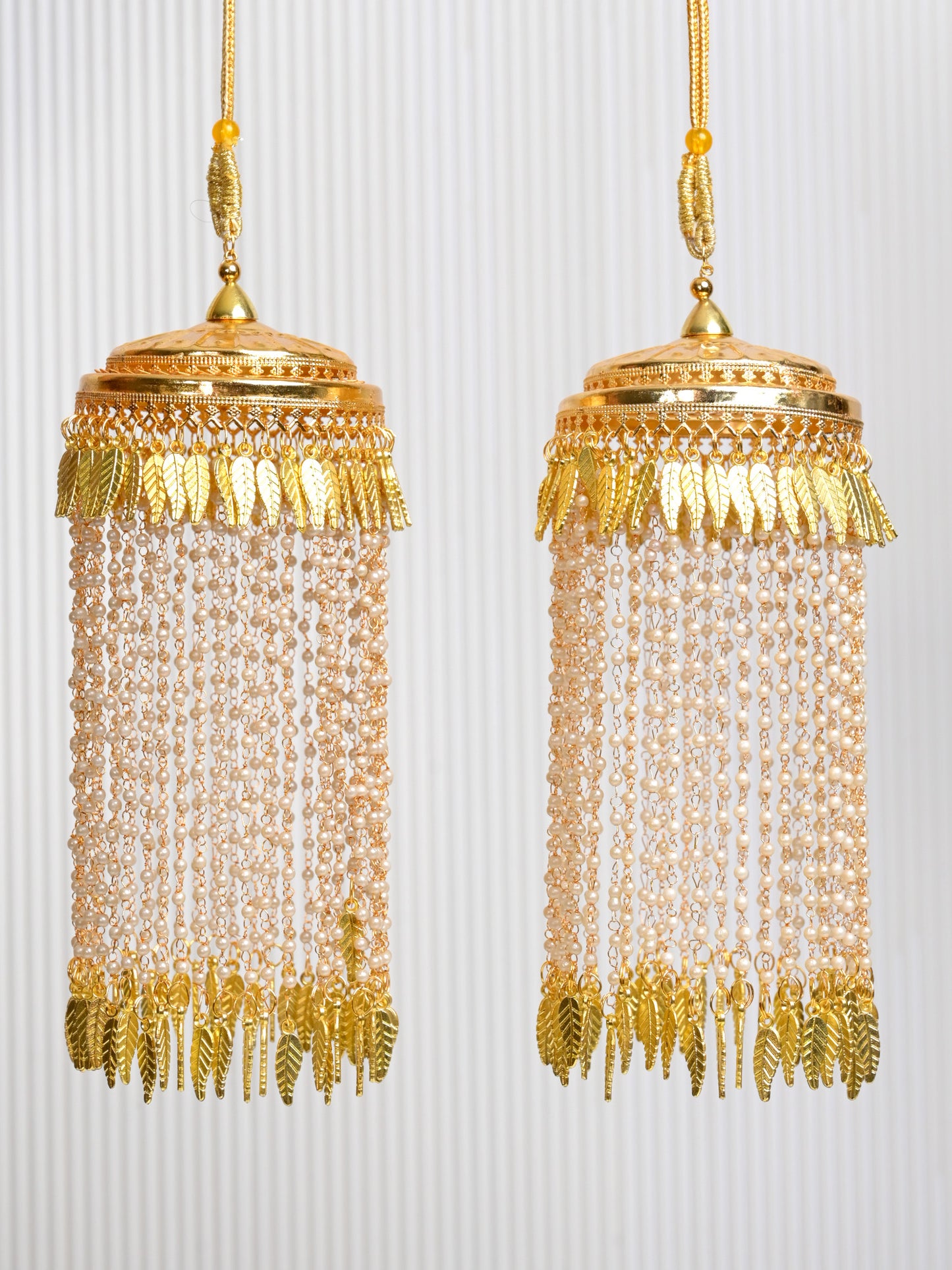 Jrika Cream Pearl Hanging Kalira