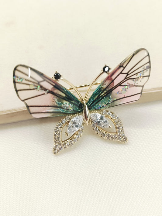 Saiyami P&G Butterfly Brooch