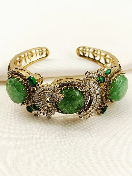 Indu Green Victorian Bracelet