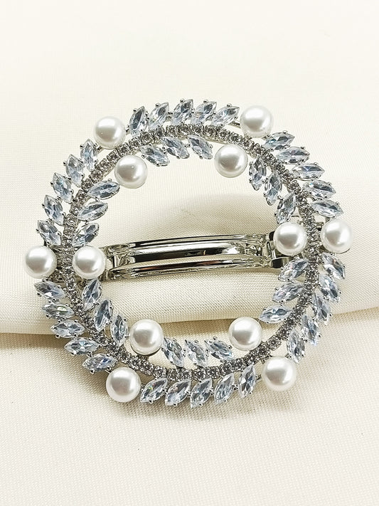Alkaa Silver Hair Clip