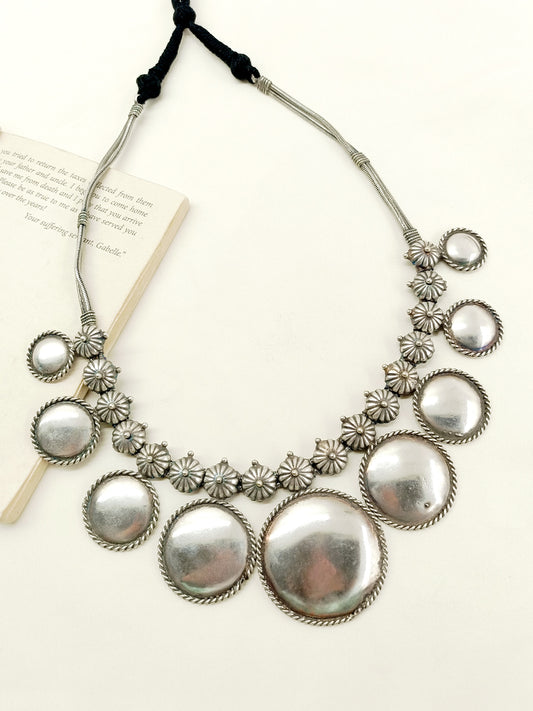 Dakshayani Oxidized Neckpiece