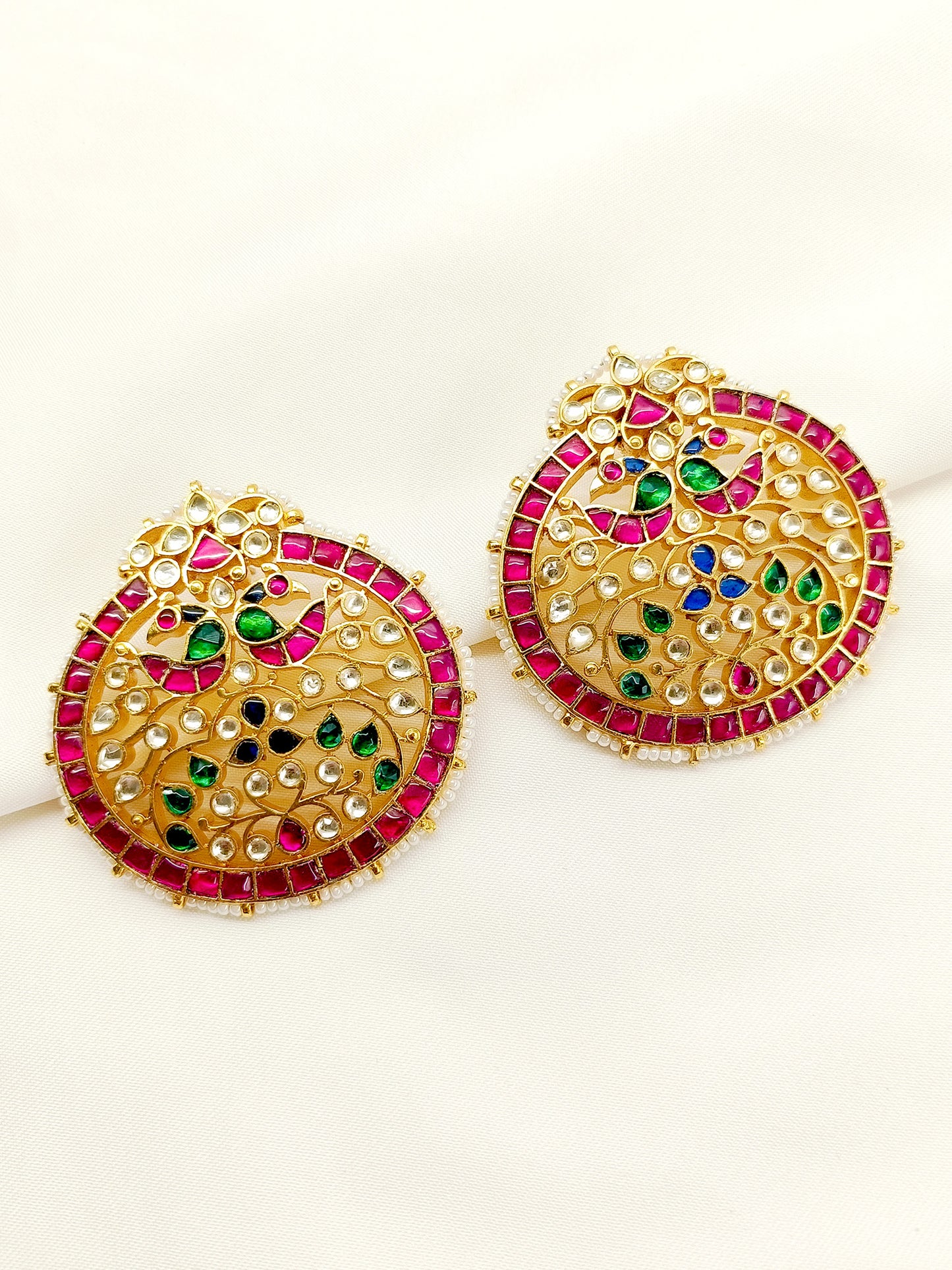 Deepika Multi Colour kundan Tops