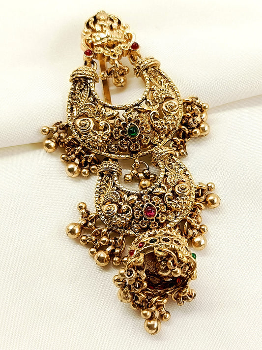 Tanvi R&G Antique Hair Brooch