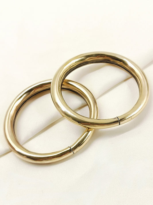 Navkansh Golden Men's Bangles