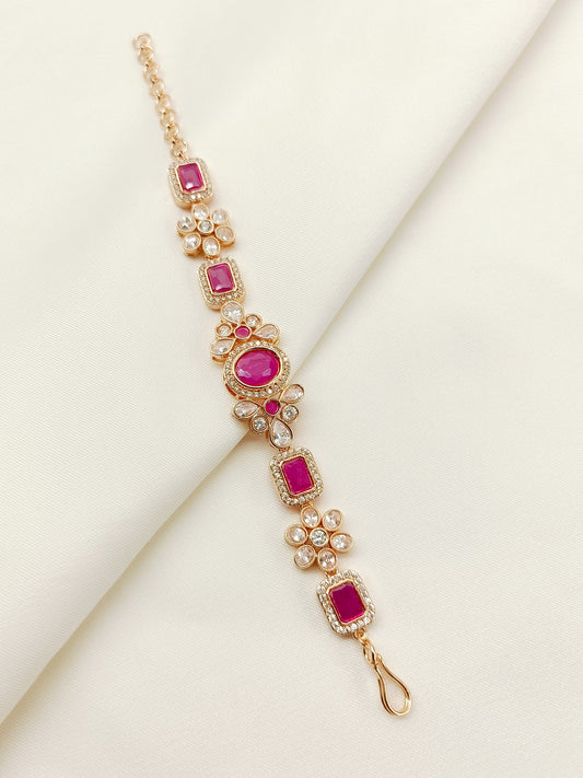 Amoli Ruby Antique Bracelet