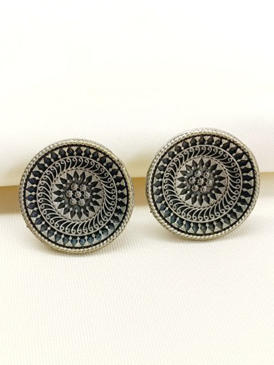 Brishti Plain Oxidized Tops