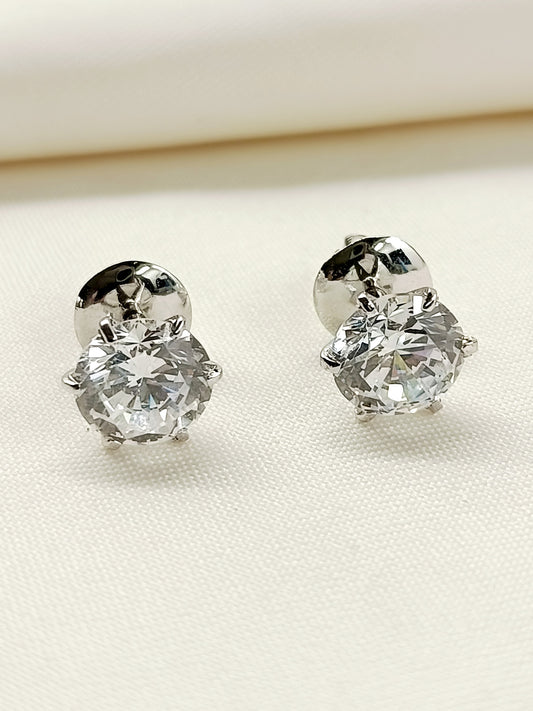 Jennifer 92.5 Silver Swarovski Stone Tops