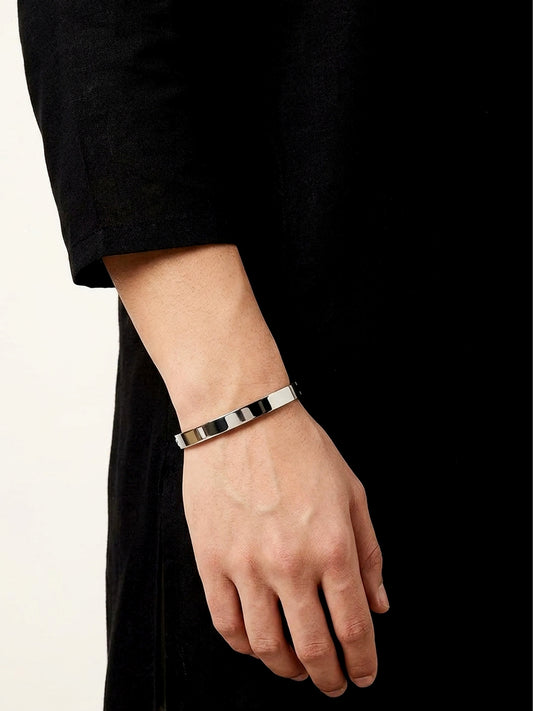 Laney Silver Men's Bracelet