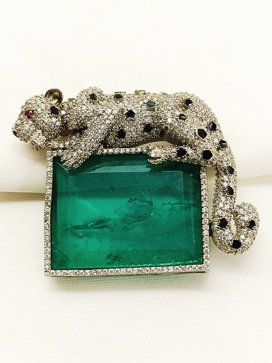 Gavin Green Leopard Brooch