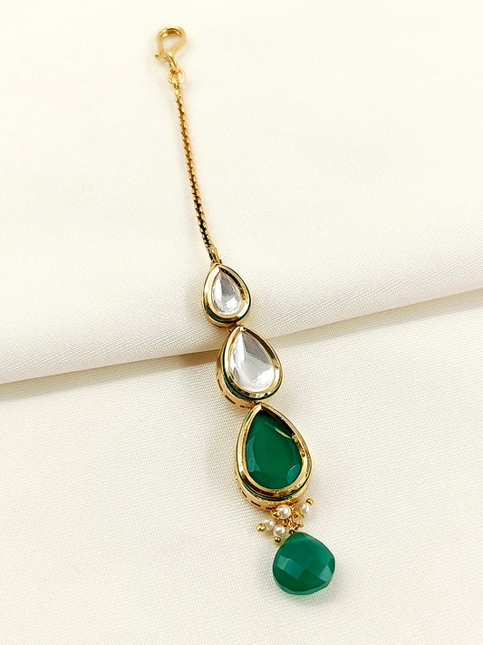 Sophia Green Kundan Teeka