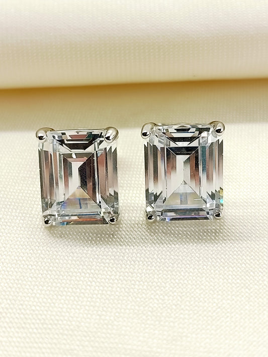 Illuminee 92.5 Silver Swarovski Stone Tops