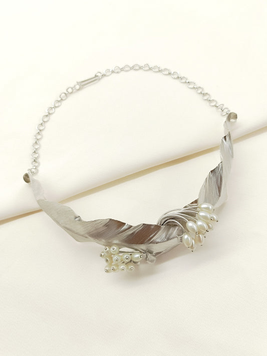 Rehya Silver Western Neckpiece