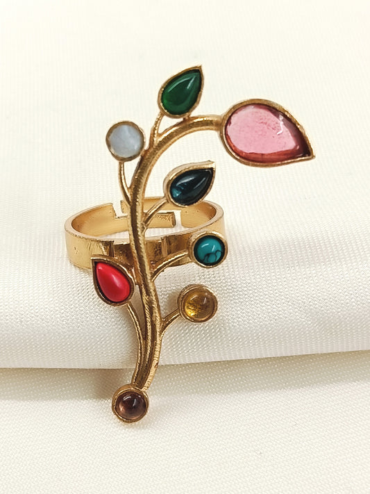 Kumari Multi Colour Boutique Finger Ring