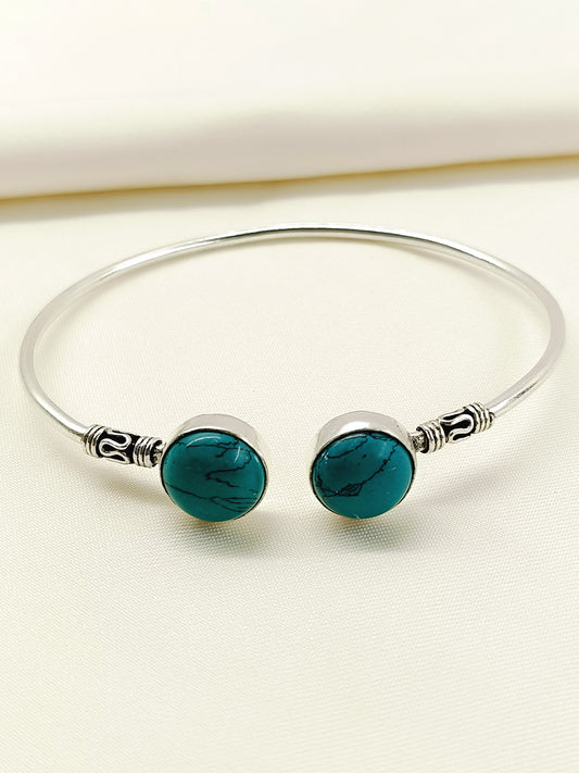 Rayaan Firozi Dual Turquoise Men's Bracelet