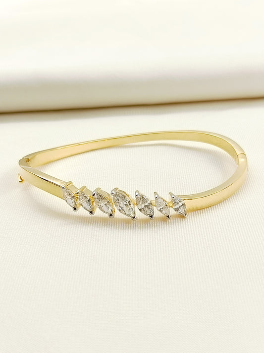 Meera 92.5 Silver Swarovski Stone Bracelet