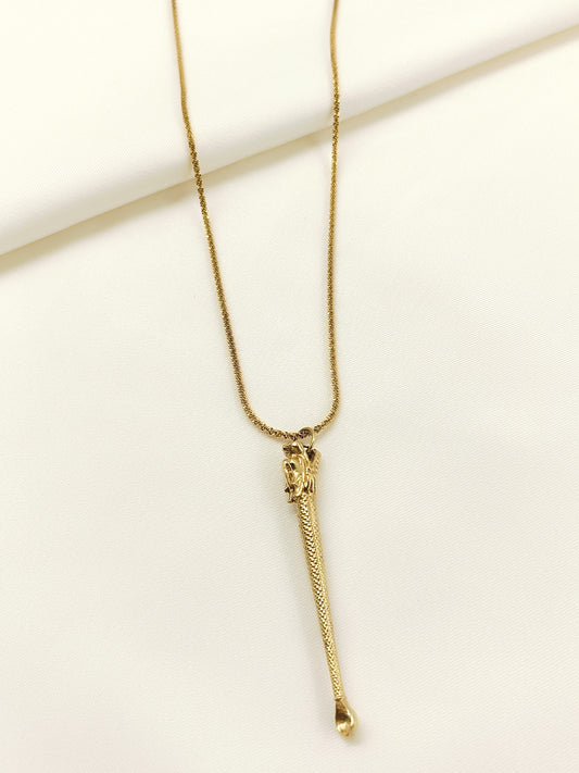 Abhay Golden Men's Neckpiece