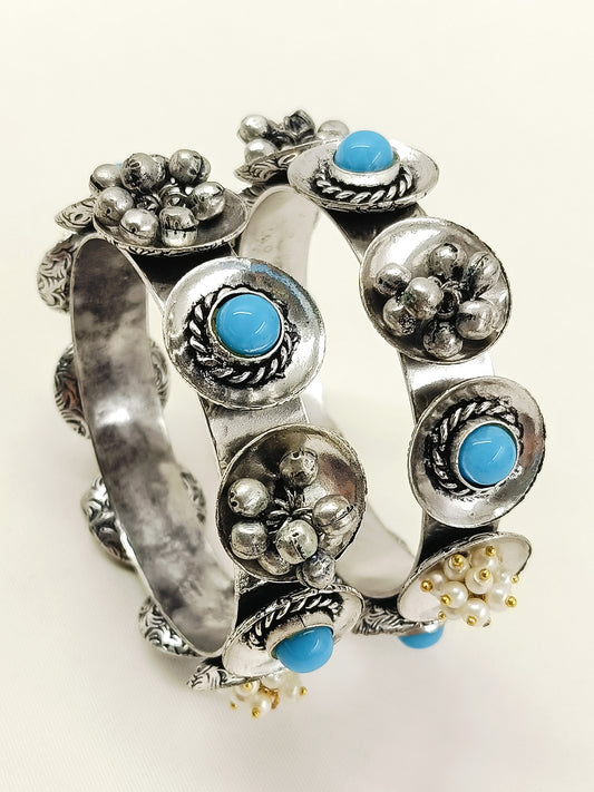 Faria Firozi Oxidized Bangles