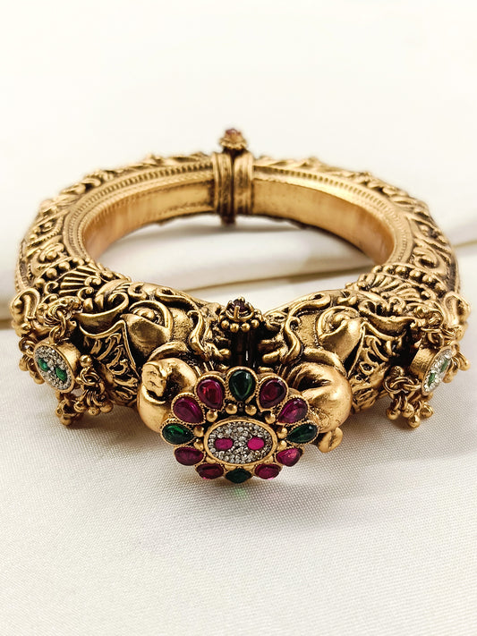 Ranbir R & G Kundan Men's Kada