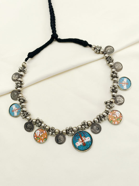 Genesis Multi Colour Oxidized Neckpiece