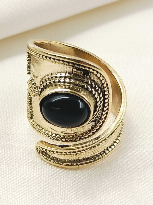Shannon Black Men's Finger Ring