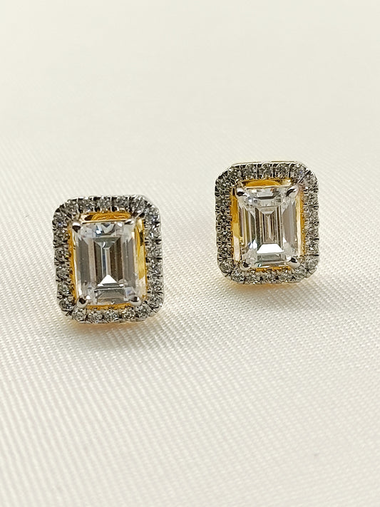 Giselle 92.5 Silver Swarovski Stone Tops