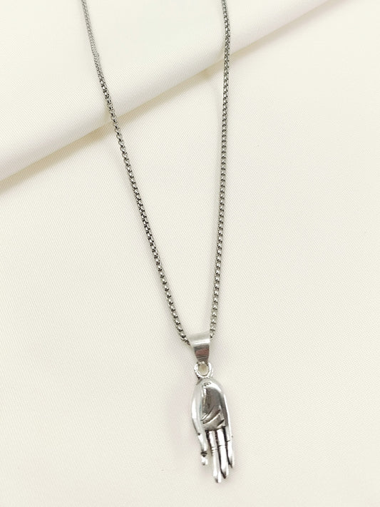 Dikav Silver Men's Neckpiece