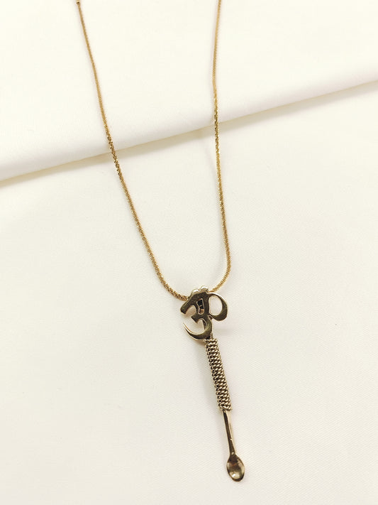 Mital Golden Men's Neckpiece