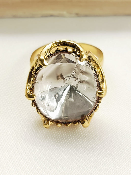 Vinia 92.5 Silver Moissonite Finger Ring