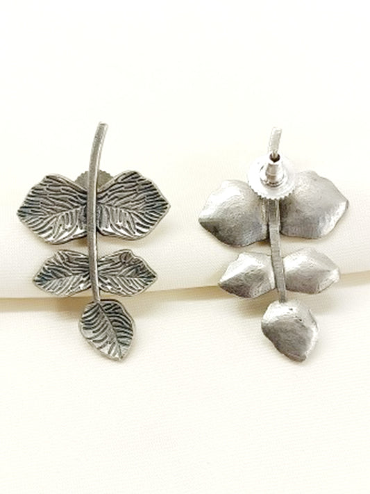 Charu Plain Oxidized Tops