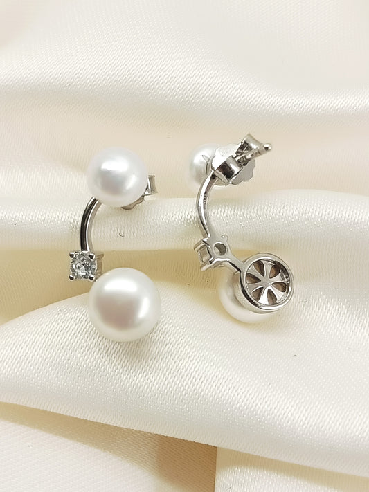 Eka White Pearl 92.5 Silver Tops