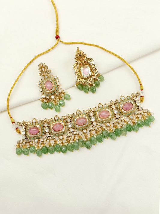 Jamuna P&G Kundan Choker Set
