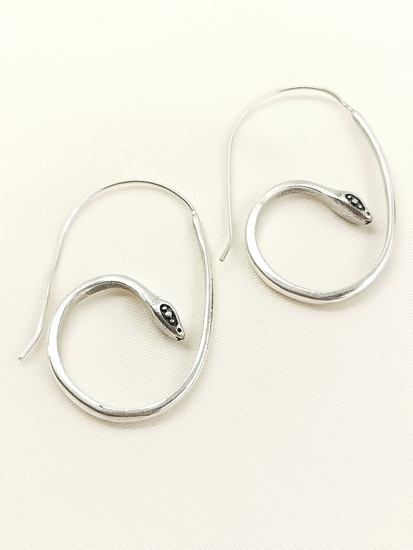 Giselle Silver Men's Earrings