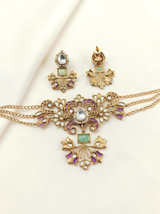 Yashwani Multi Colour Boutique Choker Set