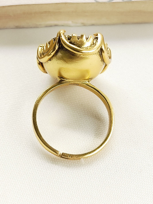 Vinia 92.5 Silver Moissonite Finger Ring